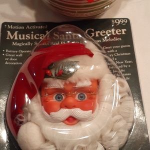 34. Vintage santa greeter